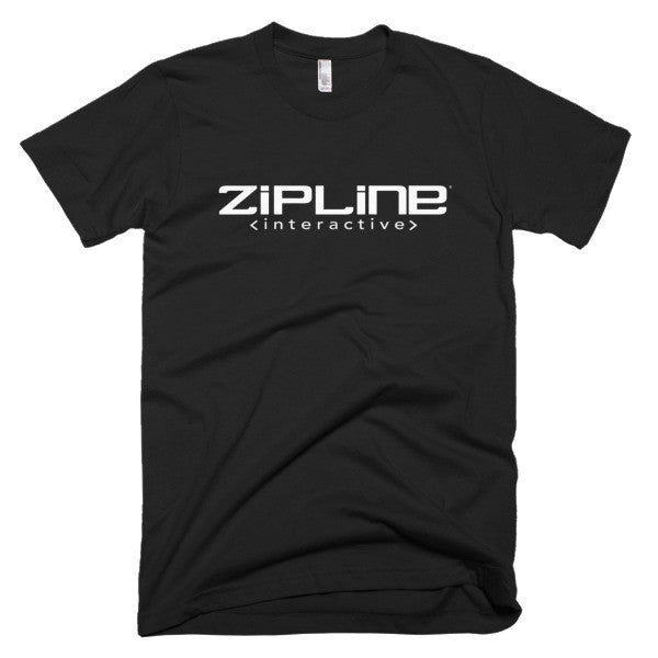 Short sleeve Zipline Interactive men's t-shirt