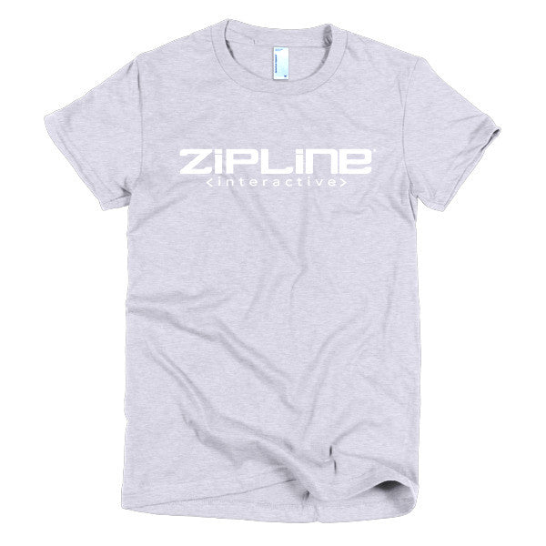 Short sleeve Zipline Interactive women's t-shirt