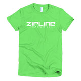 Short sleeve Zipline Interactive women's t-shirt